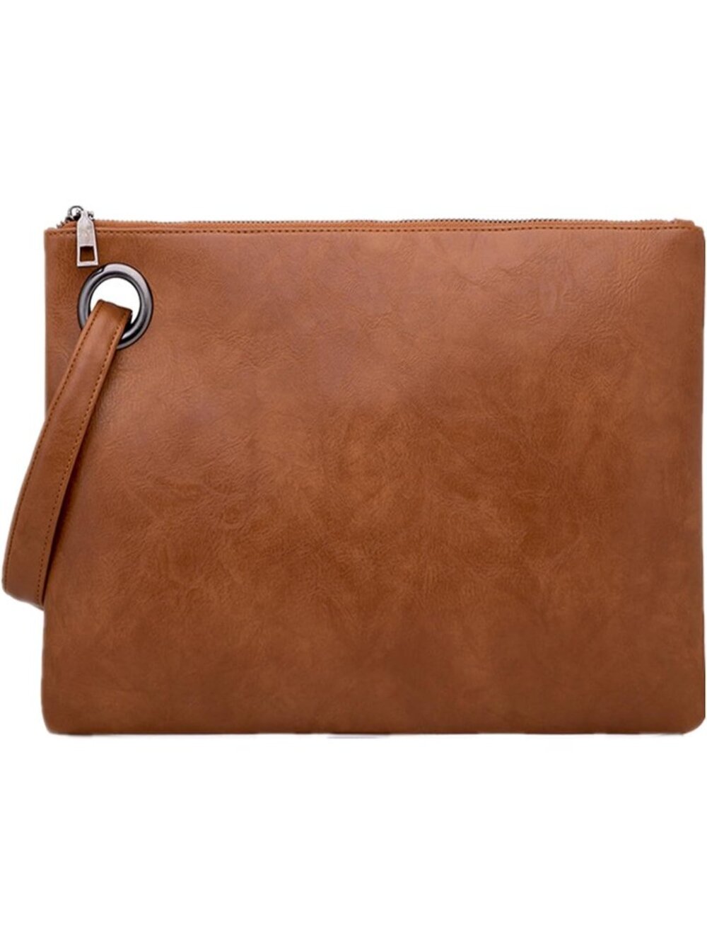 Women’s Brown Wristlet Clutch Wedding Handbags Purse Party Evening Bag